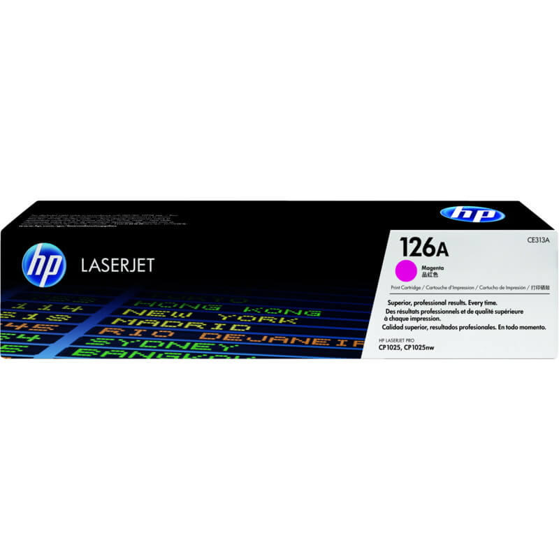 Laserpatron HPCE313A, 126A, Magenta