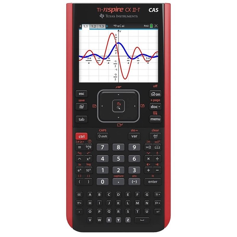 Grafregner Texas Inspire CAS lommeregner Graphing calculator