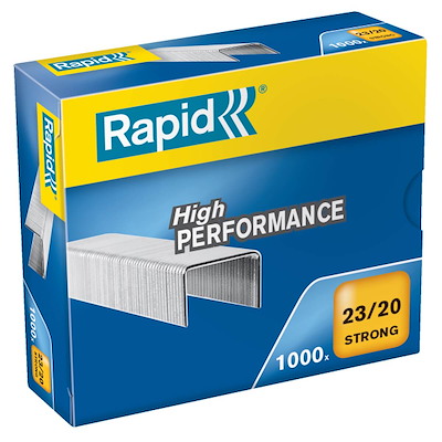 Hæfteklamme Rapid Strong 23/20 1000stk/pak