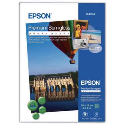 Photopapir Epson 10x15 Premium Semi-Glos 251g pk./50