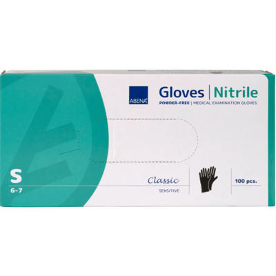 Nitrilhandske small pudderfri pk./100