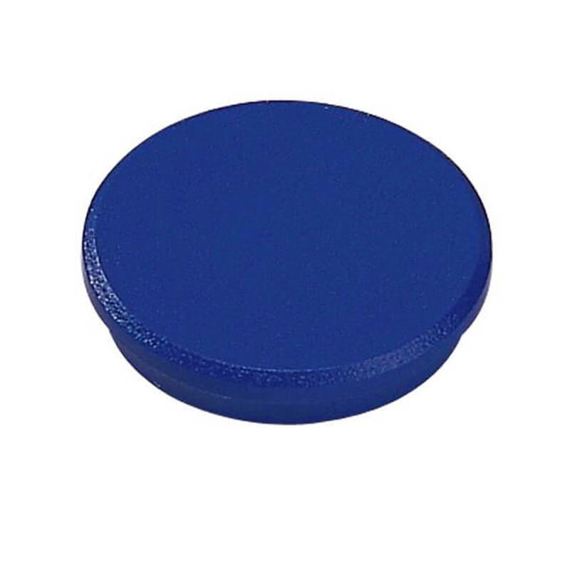 Magneter Dahle 32mm rund blå 10stk/pk bærekraft 0,8kg