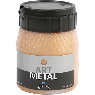 Maling ART Creas Metal 250ml mørk guld