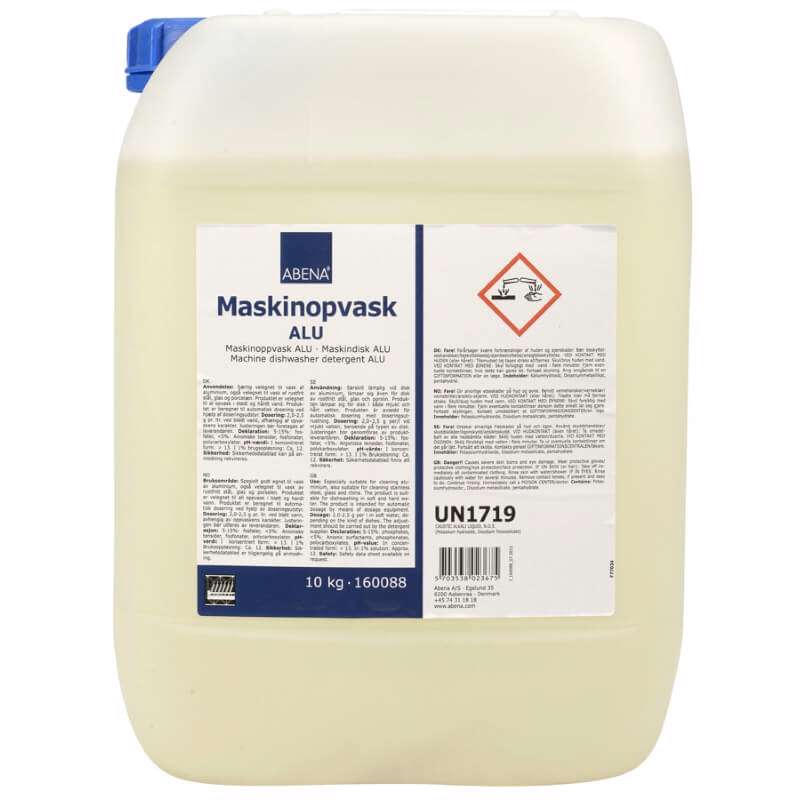 Maskinopvaskemiddel Abena u/klor alusikker 10L