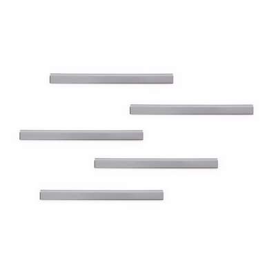 Skinne DURAFIX RAIL 210mm magnetisk selvklæb. 5stk/pk sølv