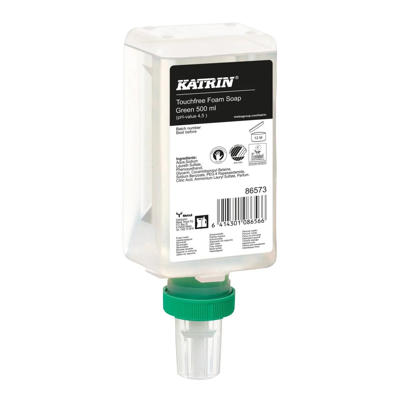 Skumsæbe Katrin Green klar 500 ml pk./12