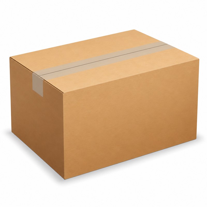 Papkasser 1-lags 580x379x347mm 222 - 76L - 4mm