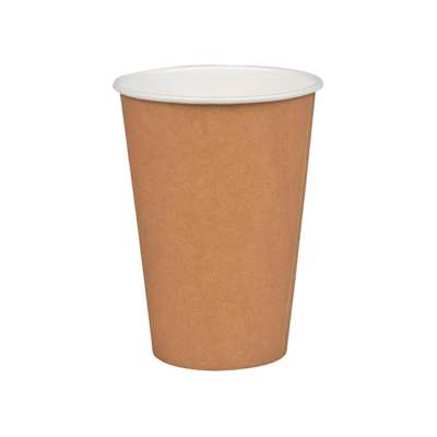 Kaffebæger Gastro PE/pap 100stk 20cl brun