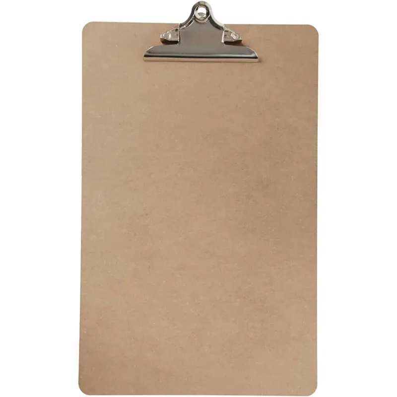 Clipboard/tegneunderlag MDF, A3 natur