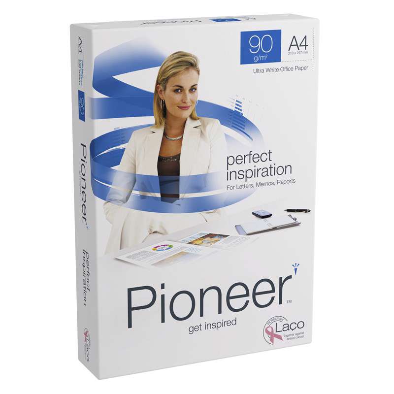 Kopipapir Pioneer 90g A4 500ark/pk