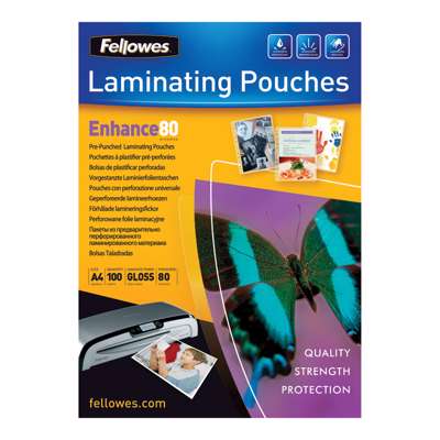 Lamineringslommer A3 80mic Filex 228x303mm 4 huller 100stk