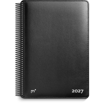 Diplomat ugekalender 2027 Mayland m/spiral sort kunstskind