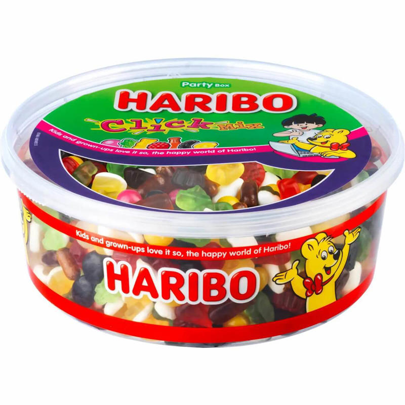 Haribo Click Mix 0,8 kg. dåse