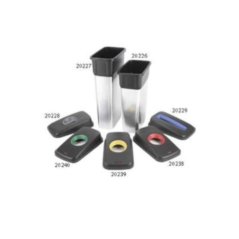 Affaldsbeholder Geo 70 ltr 29x49x73 cm