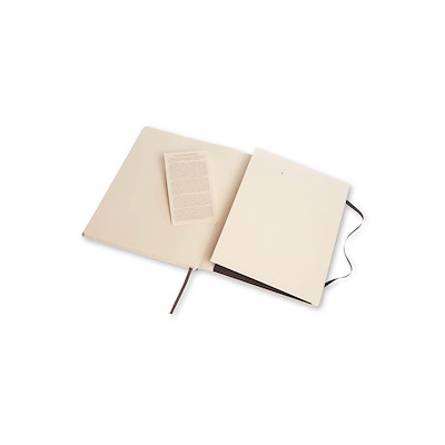 Notesbog Moleskine Classic soft dotted XL 19x25cm sort