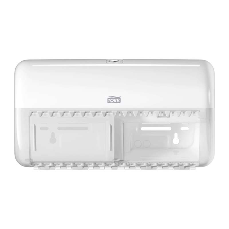 Dispenser Tork toilet T4 557000 twin hvid