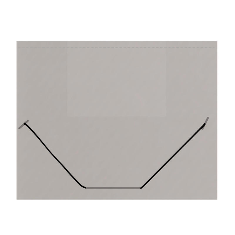 Plastmappe BNT/Office PP A4 røgfarvet