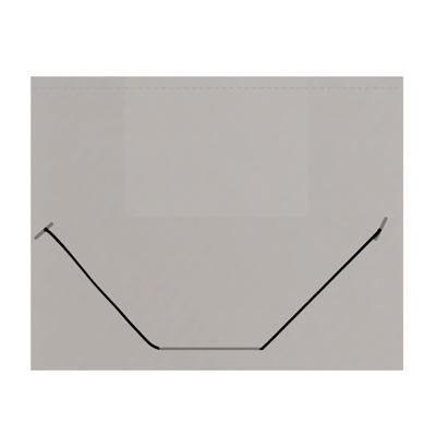 Plastmappe BNT/Office PP A4 røgfarvet