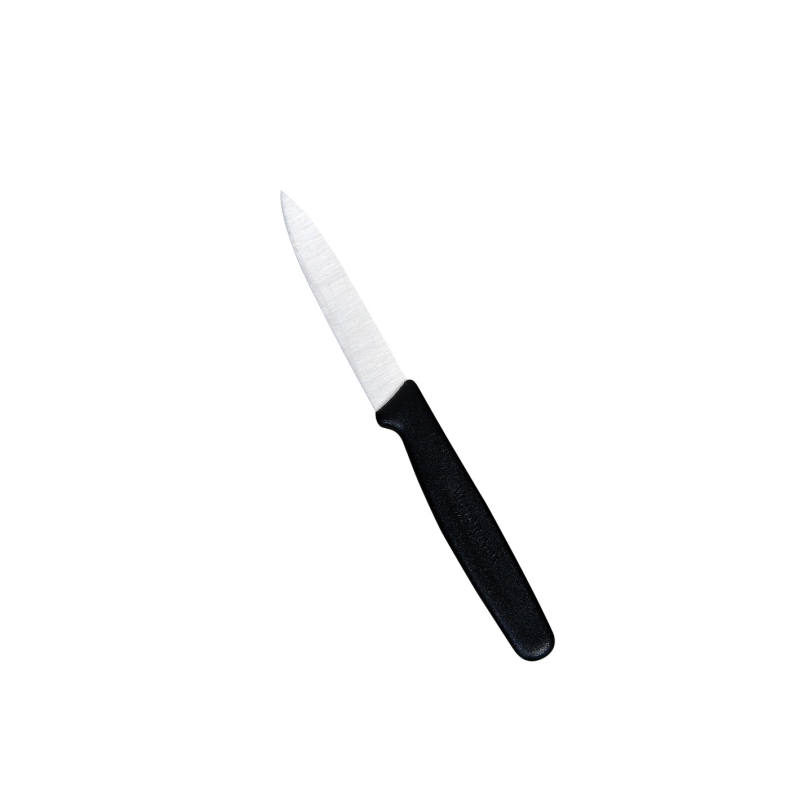 Grøntsagskniv 80 mm sort