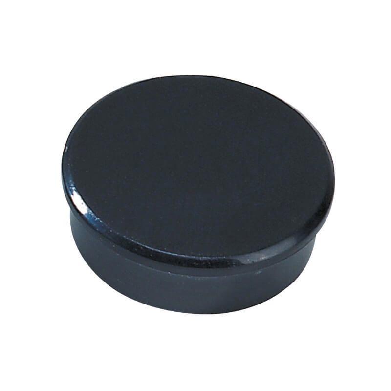 Magneter Dahle 38mm rund sort 10stk/pk 2,5kg bærekraft