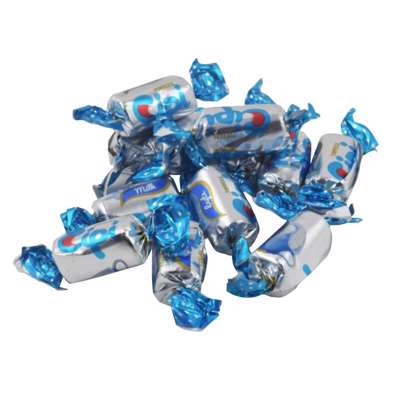 Karameller mælk indpakket 1 kg