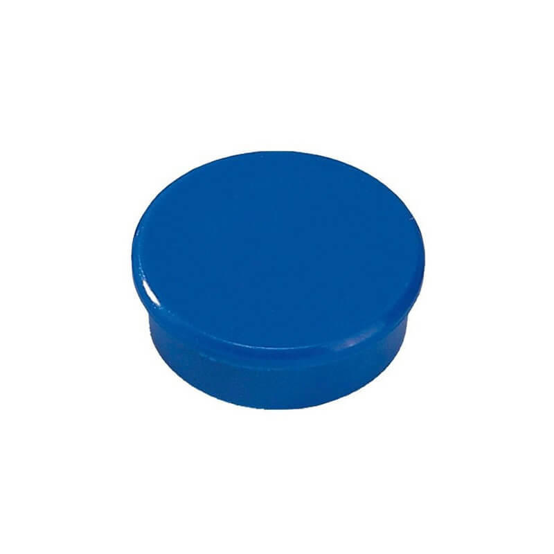 Magneter Dahle 24mm rund blå 10stk/pk bærekraft 0,3kg