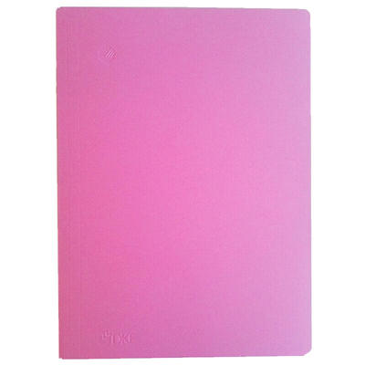 Mappe DKF nr. 125 A4 m/3 klap 801206, rosa 