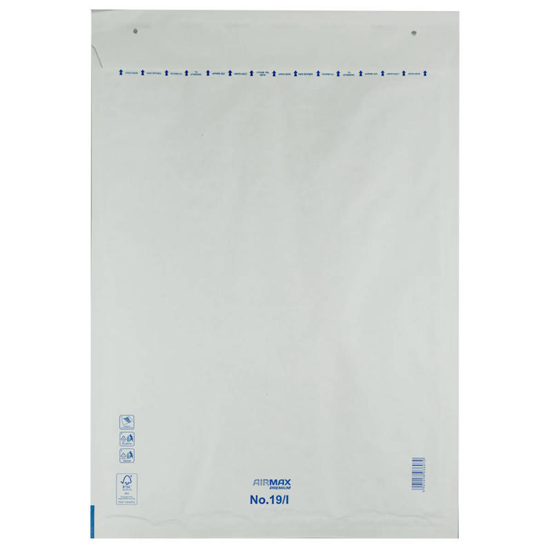 Boblepose Airmax 19/I W9 hvid 320x455mm 50stk/pk