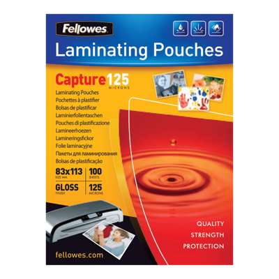 Lamineringslommer A7 125 mic. 83x113mm 100stk/pk