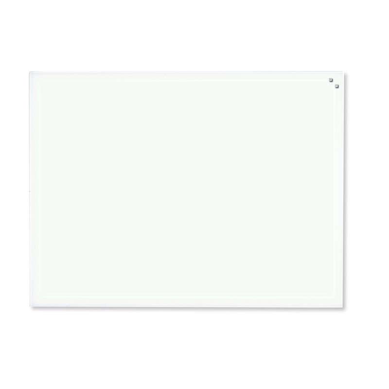 Glastavle Naga magnetisk 600x800mm hvid