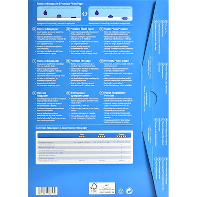 Fotopapir Premium A4 250g glossy t/inkjet 40ark/pak