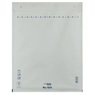 Boblepose AirMax 18/H W8 hvid 290x370mm 100stk/pk