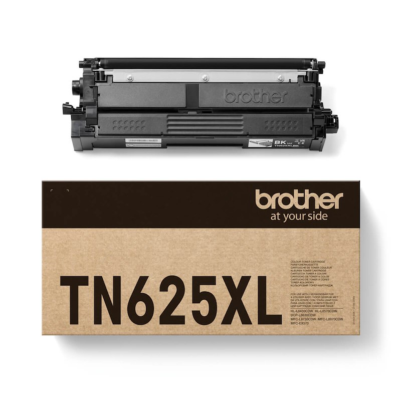 Laserpatron Brother TN-625XLBK, sort