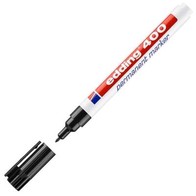 Marker Edding 400 1mm sort