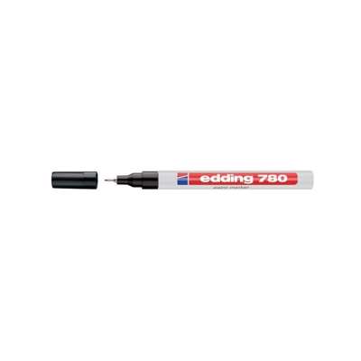 Marker Edding 780 hvid 0,8mm metalindfattet spids