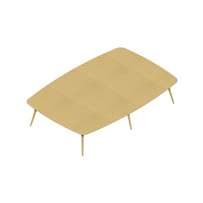 Konferencebord Dencon XL 1904 360x240 HPL eg/eg