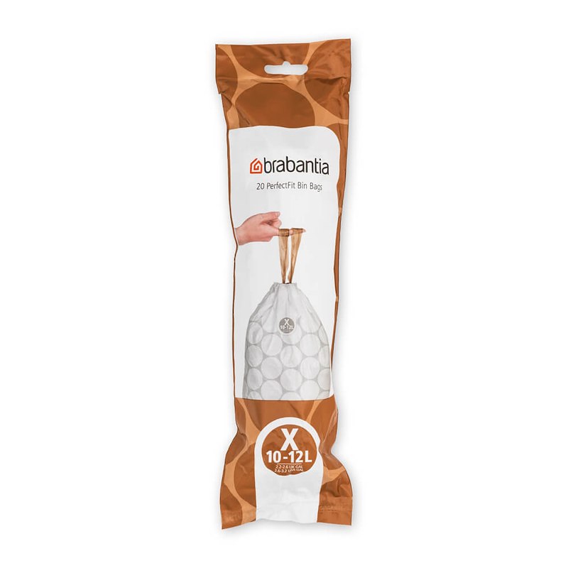 Spandeposer Brabantia X 10-12L m/snorluk /20 stk.