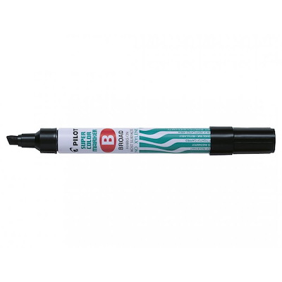 Marker Pilot SCA-B bred skrå spids 2,5-4,5mm sort