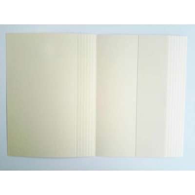 Mappe DKF nr. 103/8 A4 m/1 klap 8 riller 800931, natur