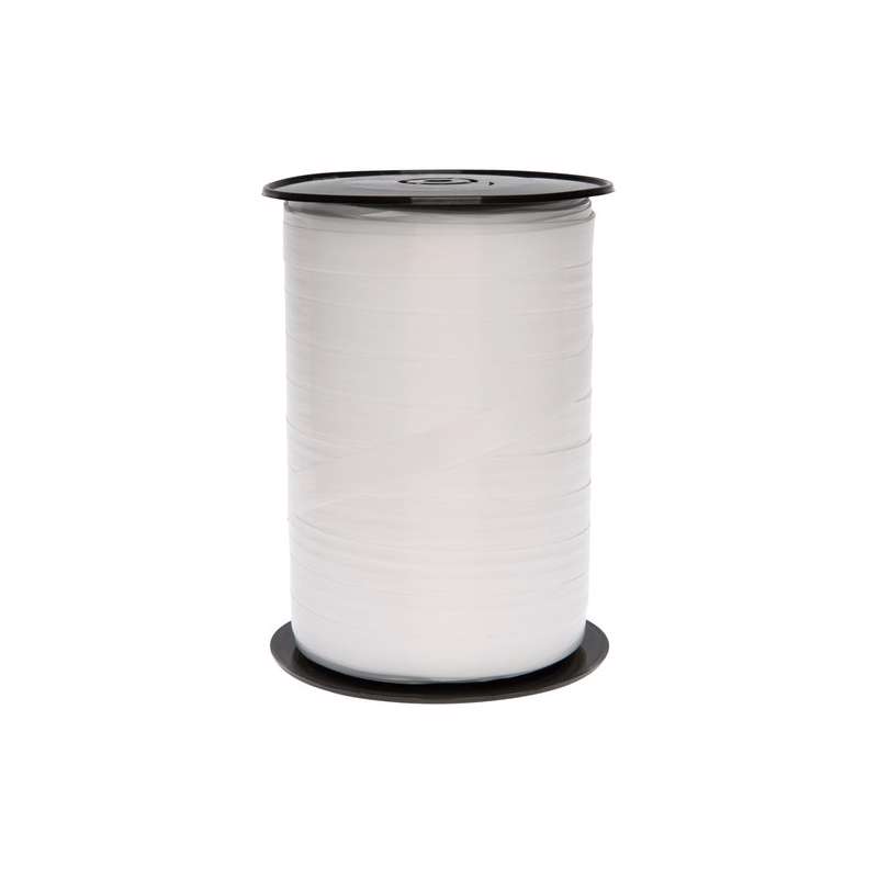 Gavebånd glat snehvid 10mmx250m nr. 51