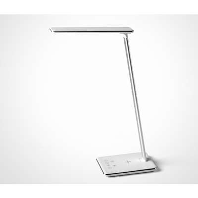 Lampe LightUp Singapore t/bord m/timer dimmer usb Q1 sort