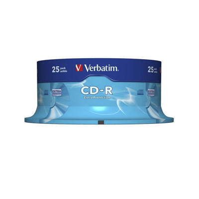 CD-R Verbatim 80min 700MB 52X 25stk/pk