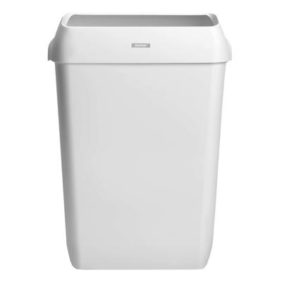 Affaldskurv Katrin m/låg vægophæng 50L hvid