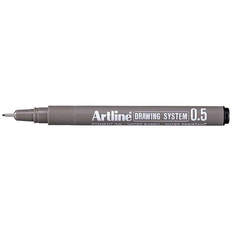 Fineliner Artline EK235 0,5mm sort