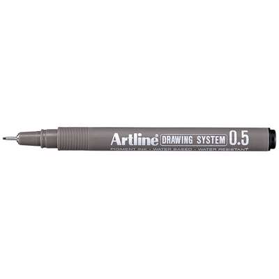 Fineliner Artline EK235 0,5mm sort