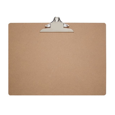 Clipboard A3 m./klemme lang side træ
