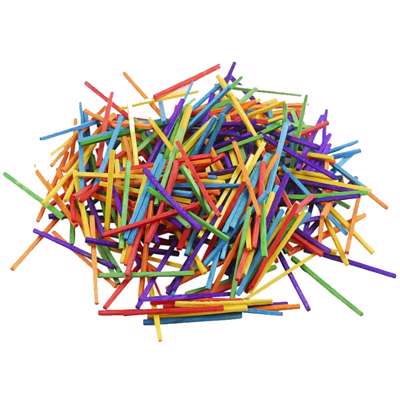 Tændstikker Creas 5,0x0,2 ass. farver, birk /ps 500g