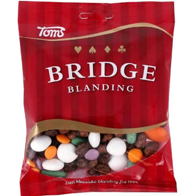 Chokolade Toms Bridgeblanding 225g