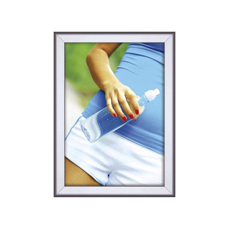 Snapramme A4 m/32mm aluramme til væg