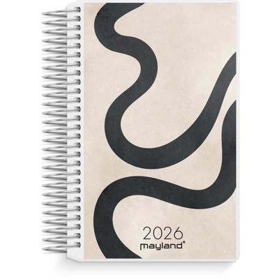 Mini dagkalender m/4 illu. PP-plast 2026